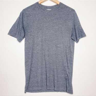 Reiss Reiss Heathered Grey OE Dawn Cotton Blend Sh