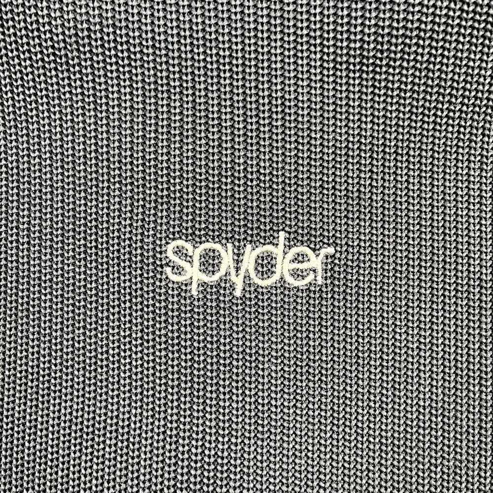 Spyder Spyder Jacket Sweater Medium Black Core Fl… - image 5