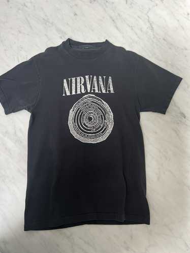 Nirvana T Shirt Bleach Band Logo Kurt Cobain Palestine