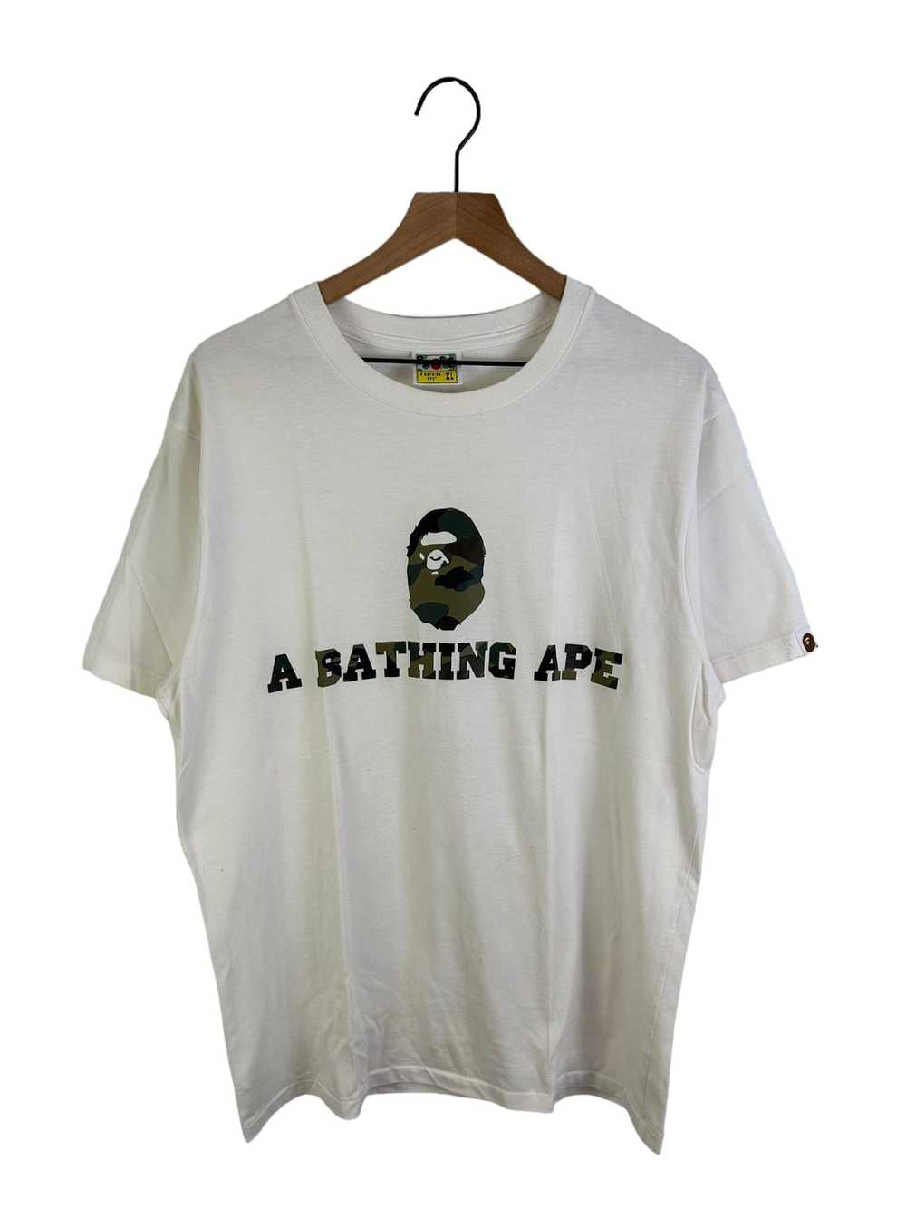 Bape Bape Head Logo Print T-Shirts - image 1