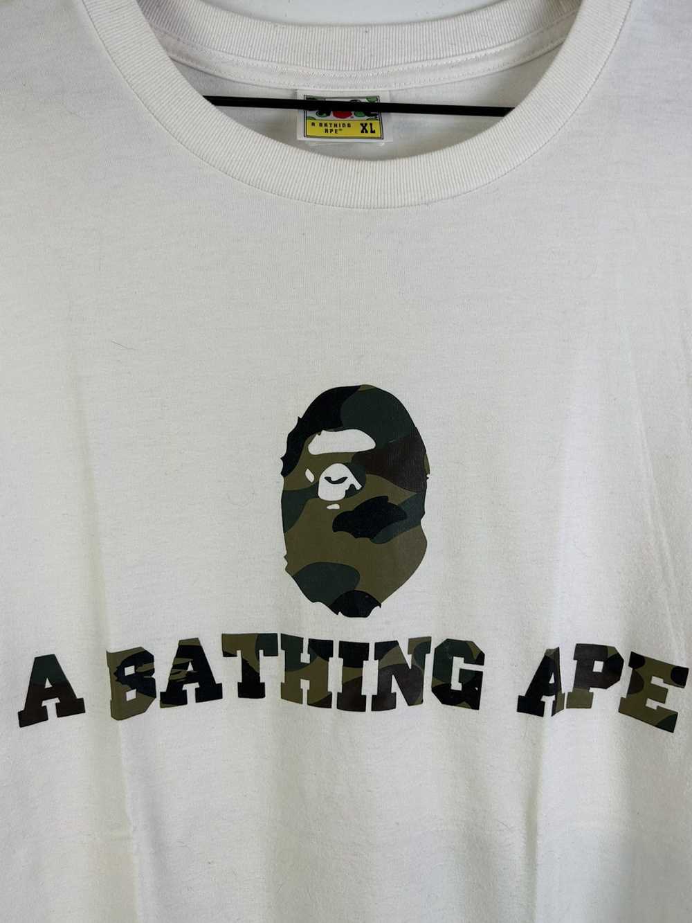 Bape Bape Head Logo Print T-Shirts - image 3