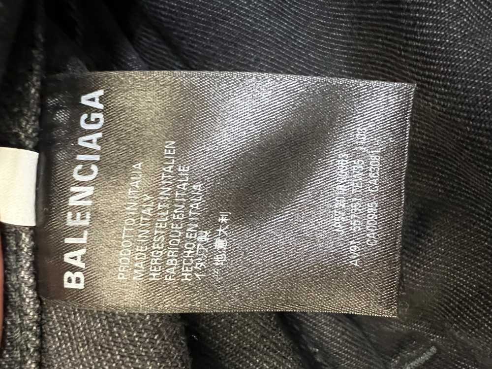 Balenciaga × Designer Balenciaga Black jean jacket - image 6