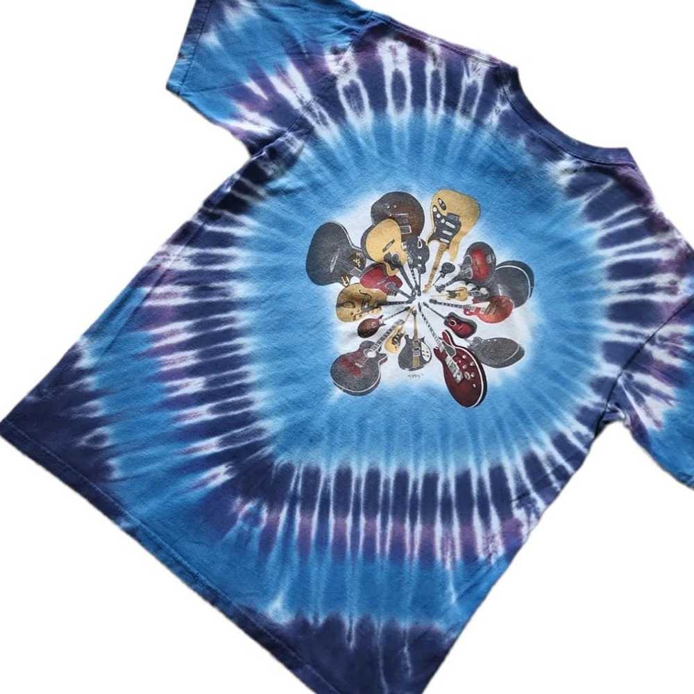 Vintage 1994 Woodstock Tie Dye T Shirt Medium Dub… - image 1