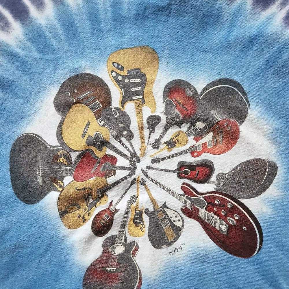 Vintage 1994 Woodstock Tie Dye T Shirt Medium Dub… - image 4