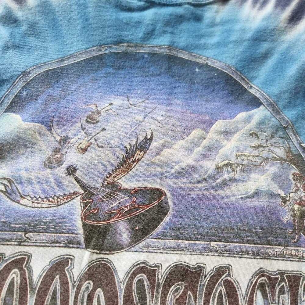 Vintage 1994 Woodstock Tie Dye T Shirt Medium Dub… - image 6