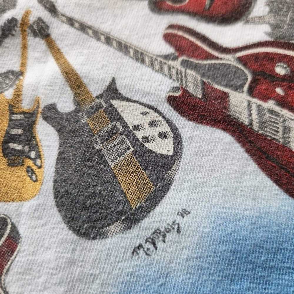 Vintage 1994 Woodstock Tie Dye T Shirt Medium Dub… - image 7