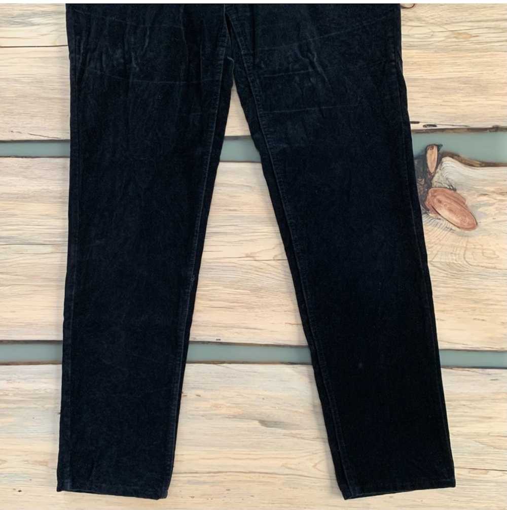 Guess Vintage High Waisted Velvet Guess Tapered P… - image 2