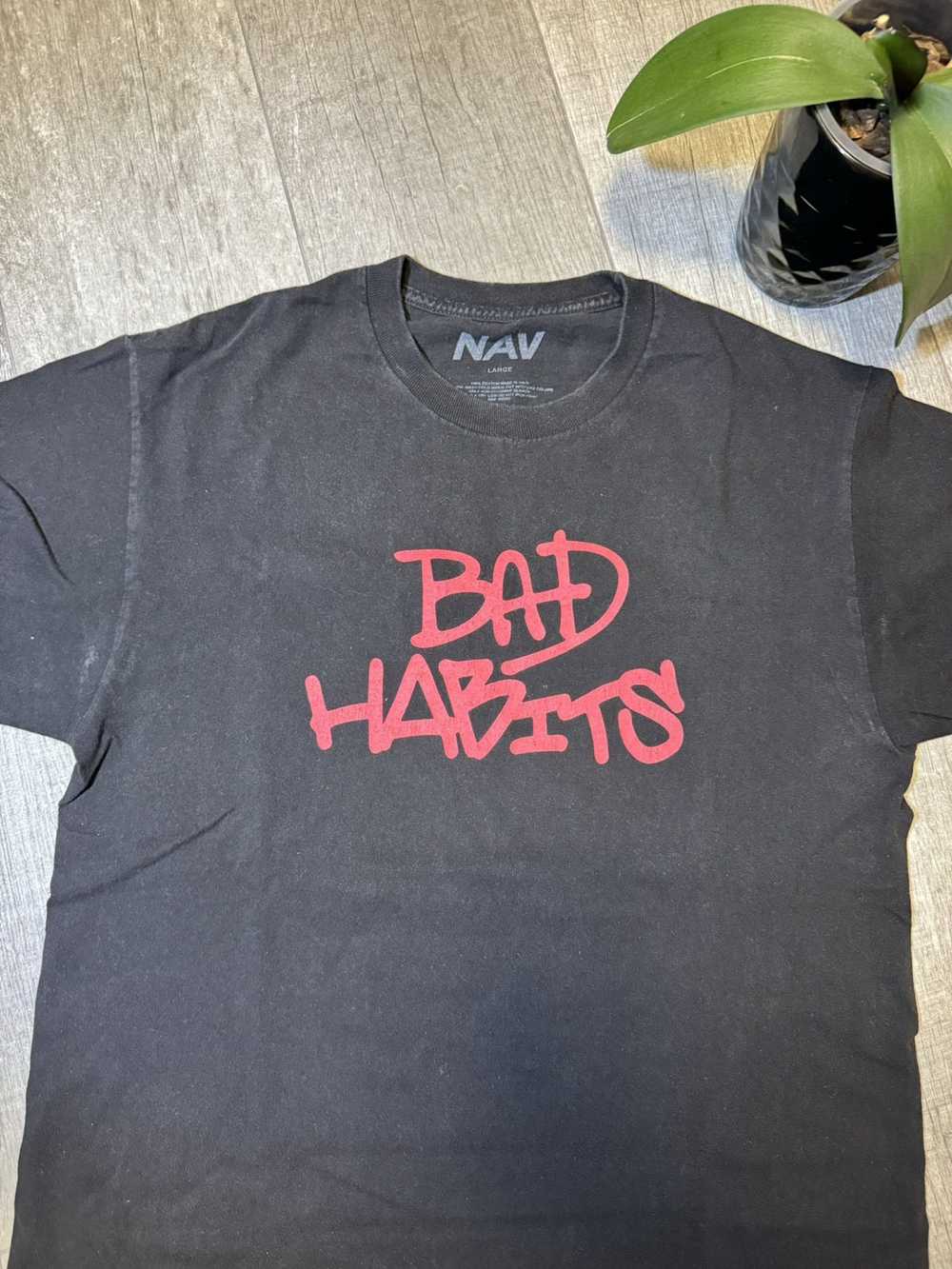 Streetwear × Vlone Vintage Vlone Bad Habbits (NAV) - image 3