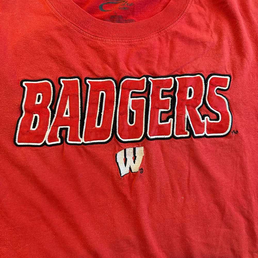 Other Wisconsin Badgers Embroidered Cadre T-shirt - image 2