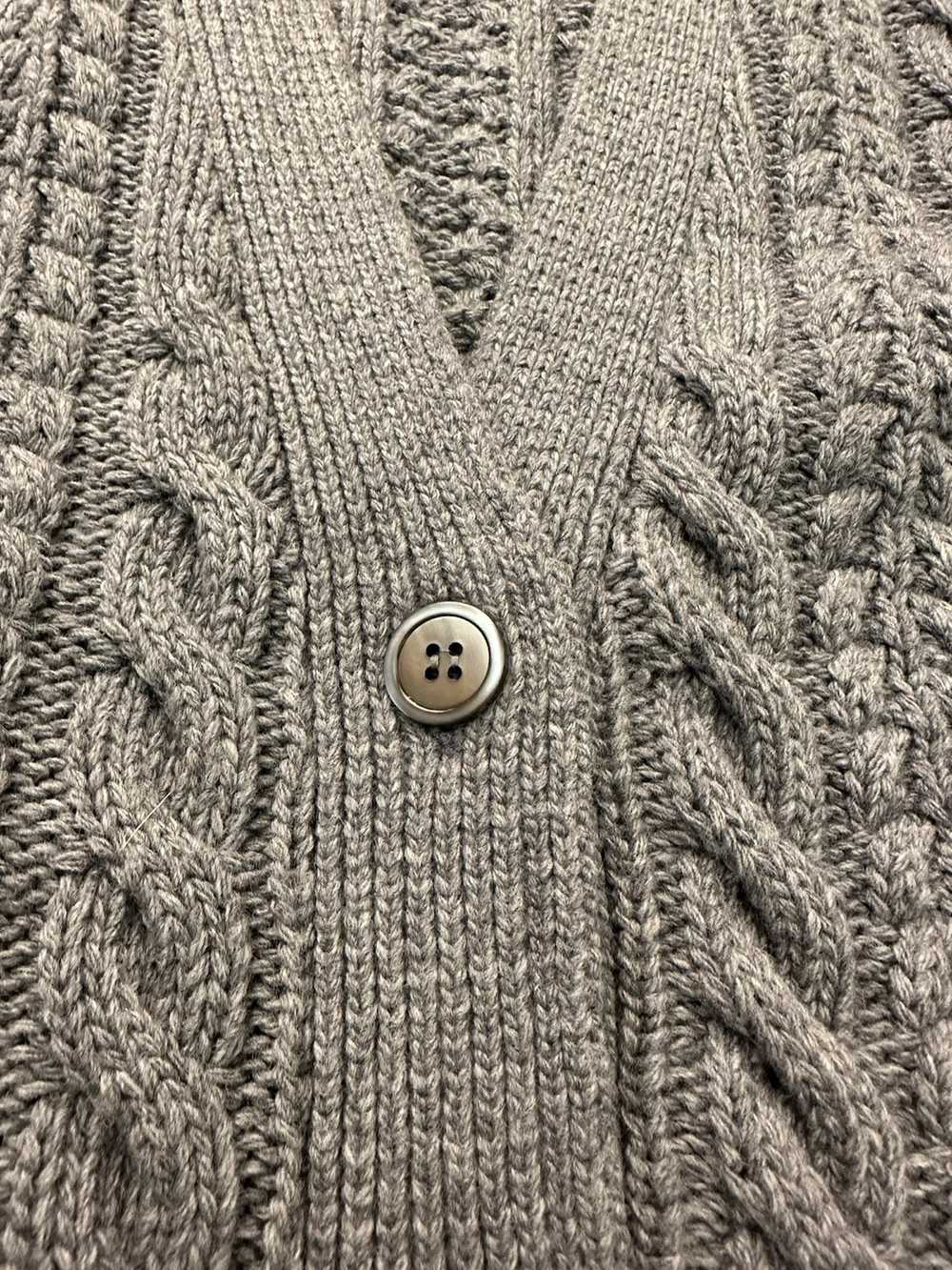 Thom Browne Thom Browne Grey Shoulder Bag Sweater… - image 3