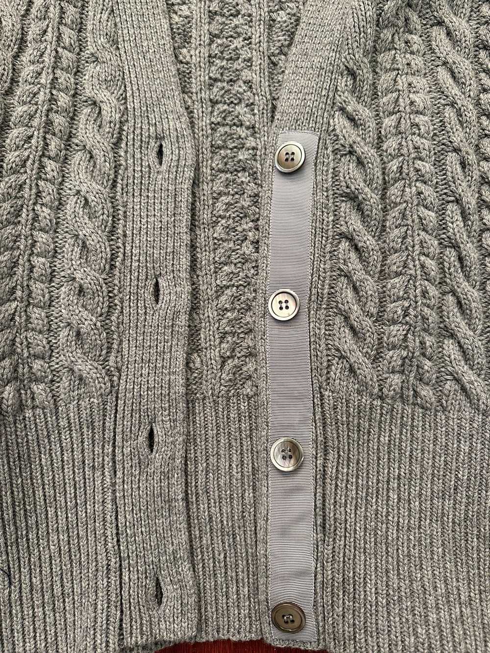 Thom Browne Thom Browne Grey Shoulder Bag Sweater… - image 4