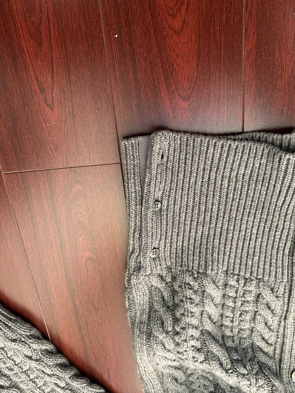 Thom Browne Thom Browne Grey Shoulder Bag Sweater… - image 9