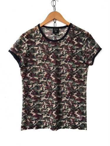 Jean Paul Gaultier JPG Homme Sheer Mashed Camo Si… - image 1