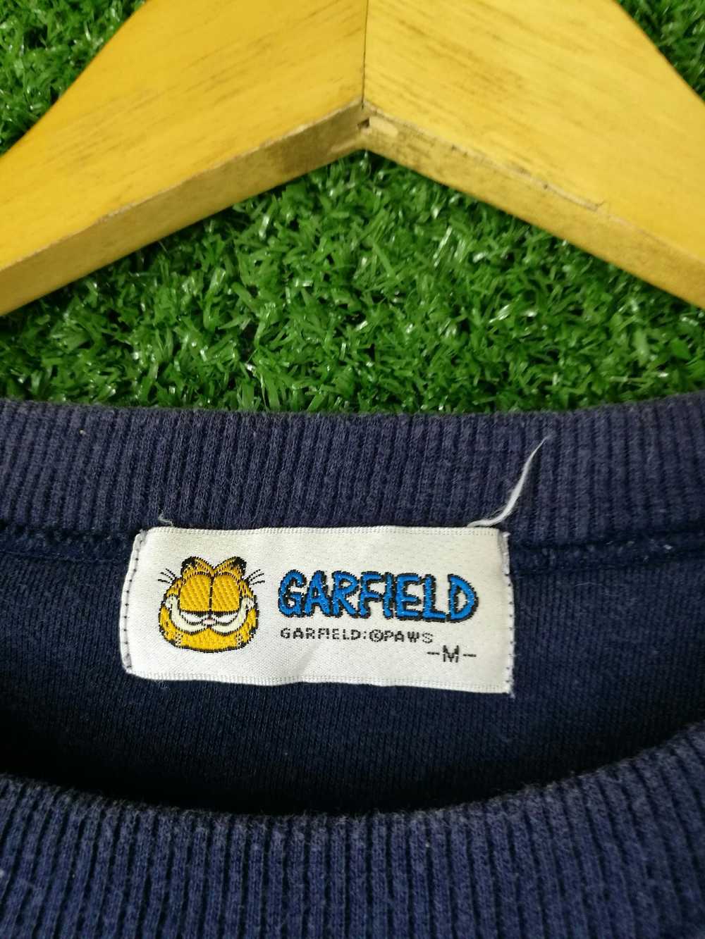 Garfield × Vintage Vintage 90s Garfield Funny Ame… - image 3