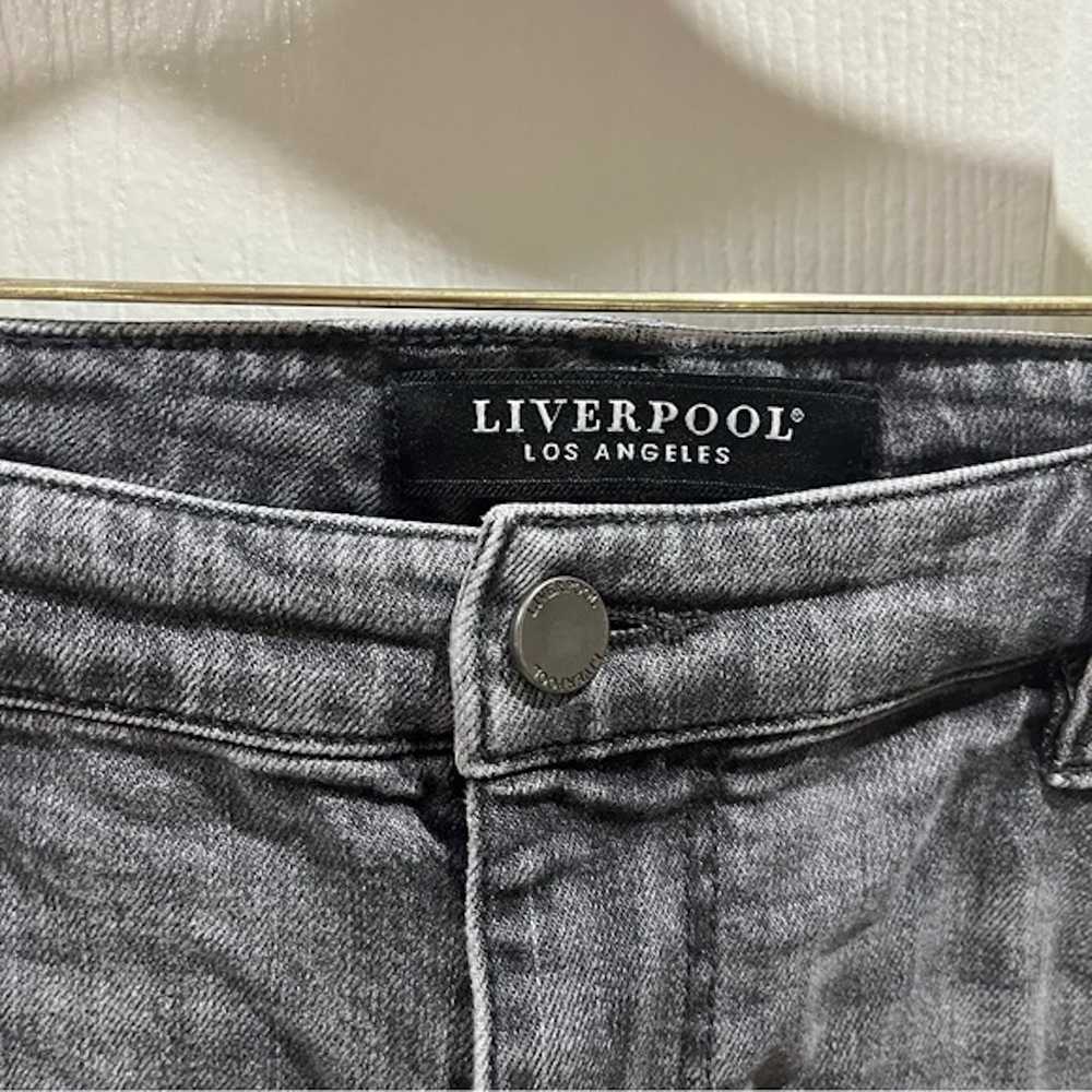 Liverpool liverpool gray boyfriend distressed jea… - image 9