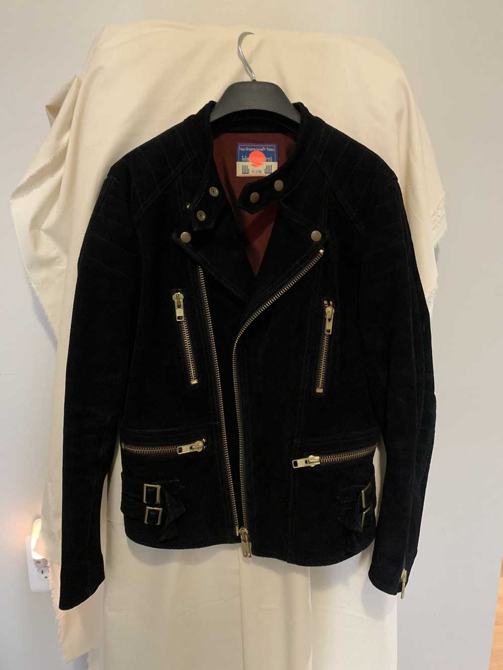 Blackmeans Suede Rider Jacket - image 1