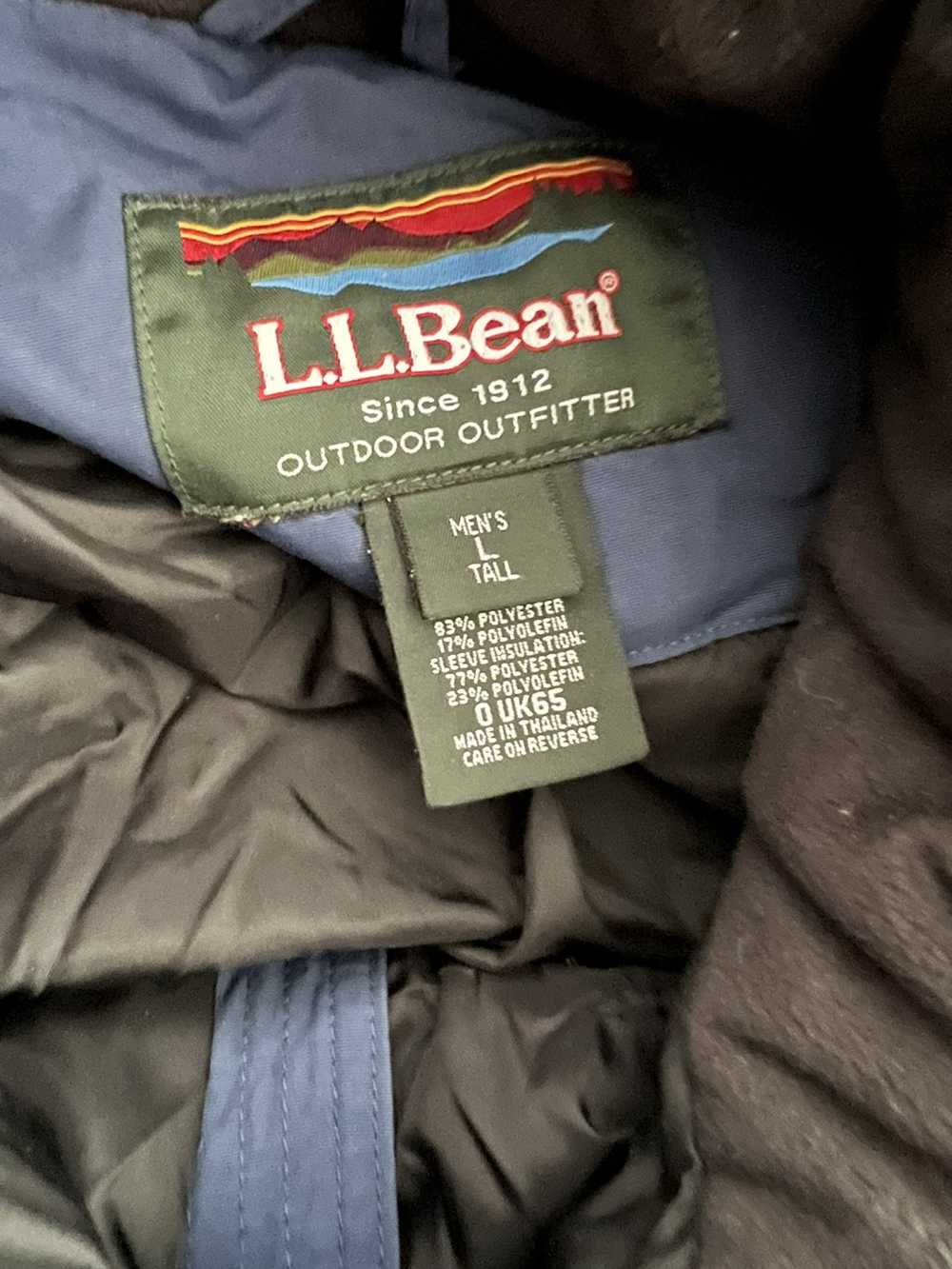 L.L. Bean × Vintage Men’s tall LL bean hooded wea… - image 3