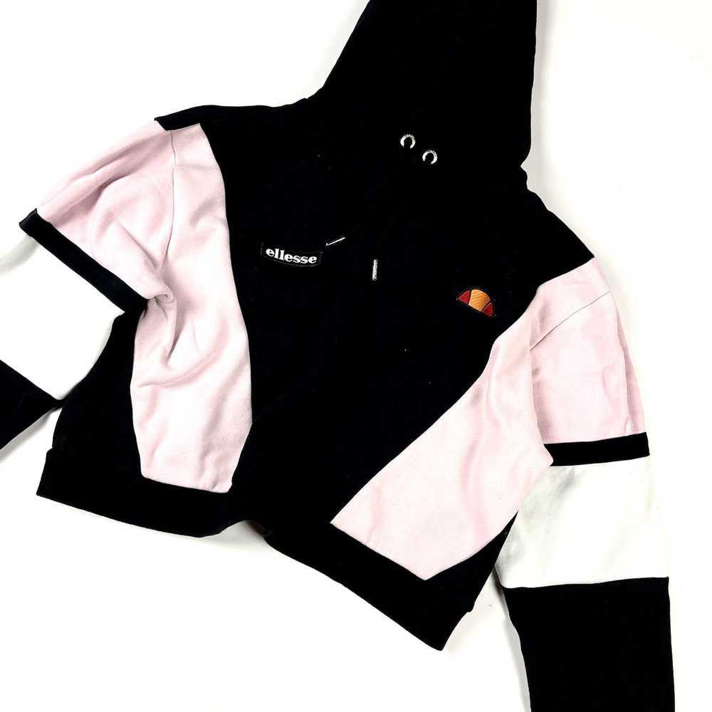 Ellesse × Streetwear CRAZY Ellesse cropped hoodie… - image 5