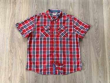 Streetwear Lee Cooper Plaid Short Sleeve Shirt - image 1