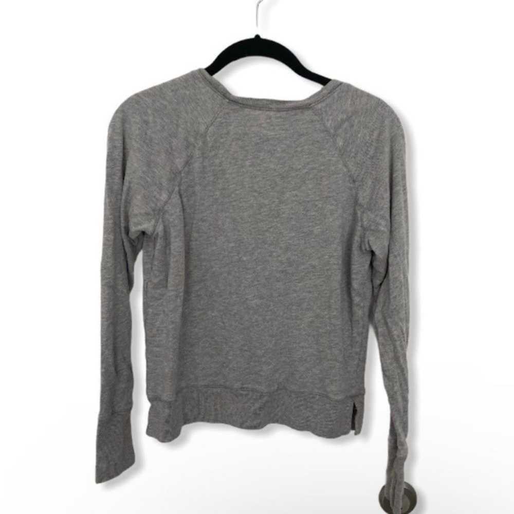 Athleta Athleta grey pullover sweatshirt - image 3