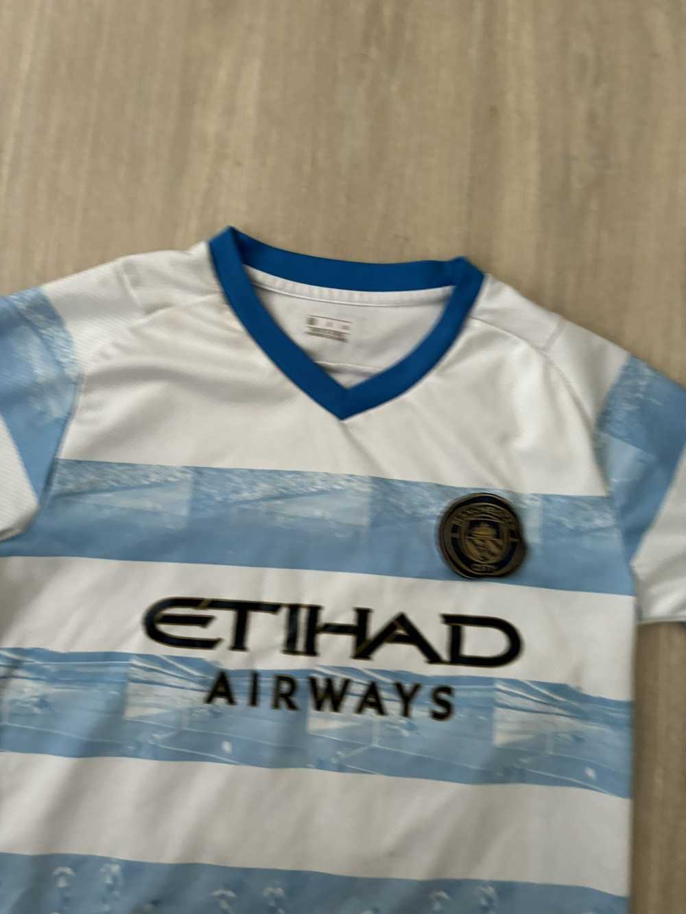 Rare × Soccer Jersey Manchester City soccer jerse… - image 3