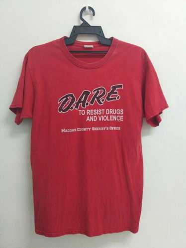 Band Tees × D.A.R.E × Vintage Vintage DARE MACOMB… - image 1