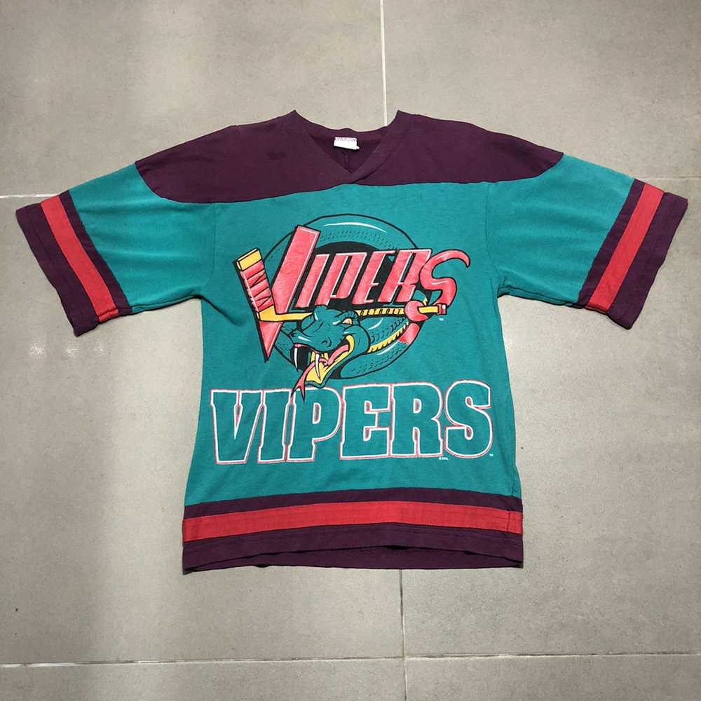 Jersey × NHL × Vintage Vtg Detroit Vipers NHL Hoc… - image 2