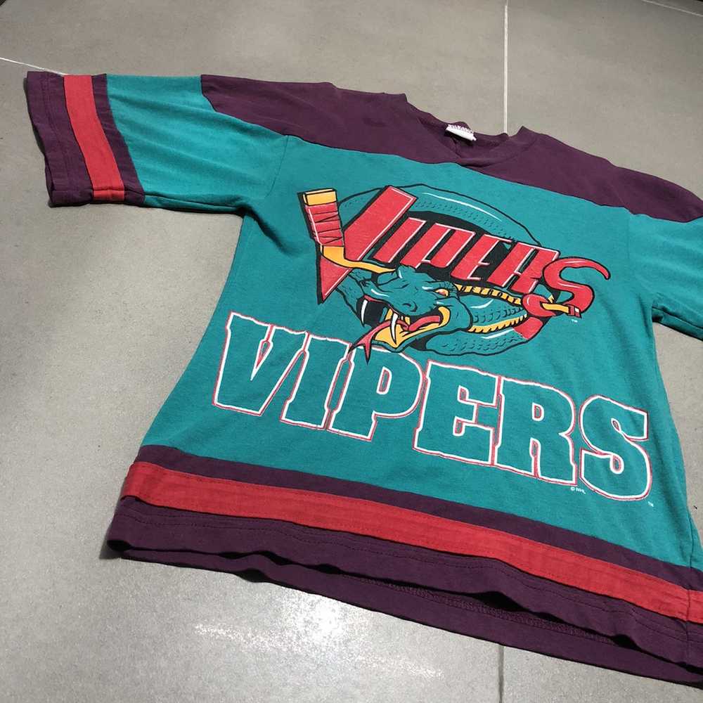 Jersey × NHL × Vintage Vtg Detroit Vipers NHL Hoc… - image 4