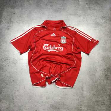 Liverpool × Rare × Soccer Jersey Vintage 2006 Hom… - image 1