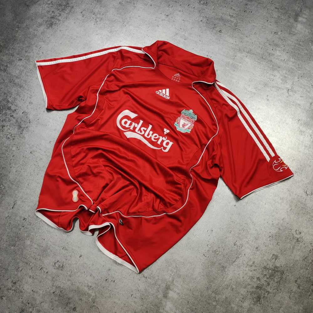 Liverpool × Rare × Soccer Jersey Vintage 2006 Hom… - image 2