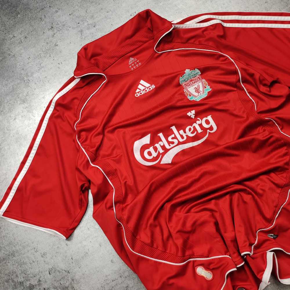 Liverpool × Rare × Soccer Jersey Vintage 2006 Hom… - image 3