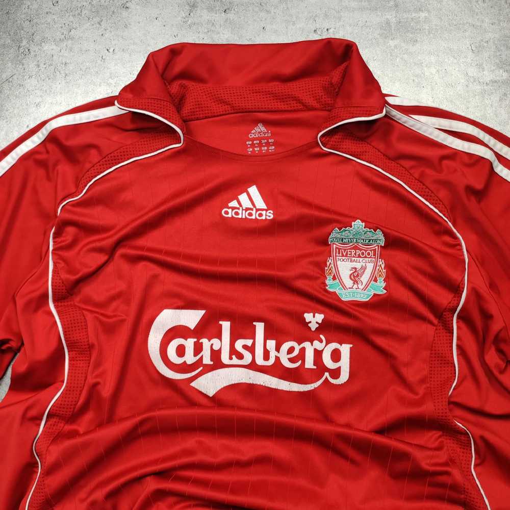 Liverpool × Rare × Soccer Jersey Vintage 2006 Hom… - image 5