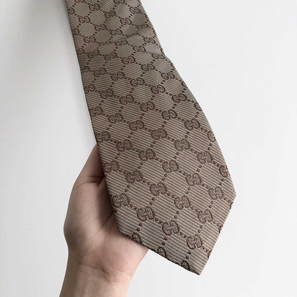 Gucci Gucci Monogram Tie - image 1