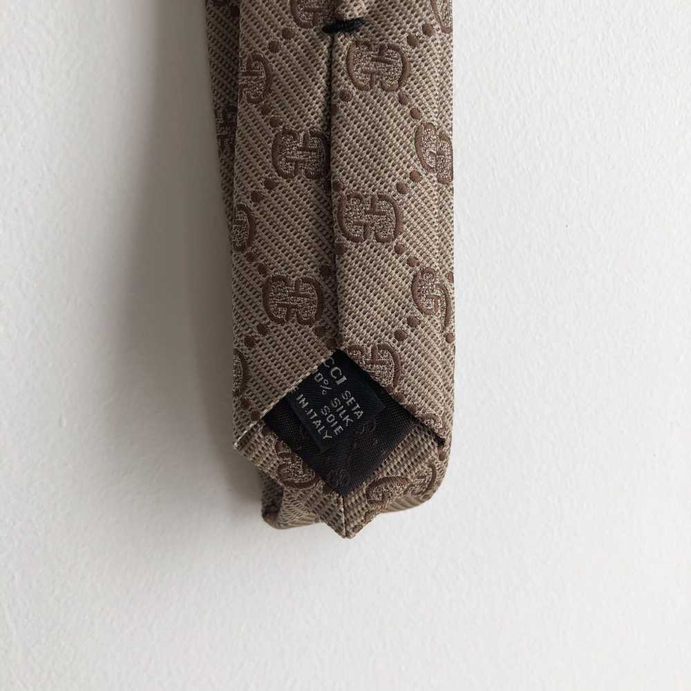 Gucci Gucci Monogram Tie - image 3