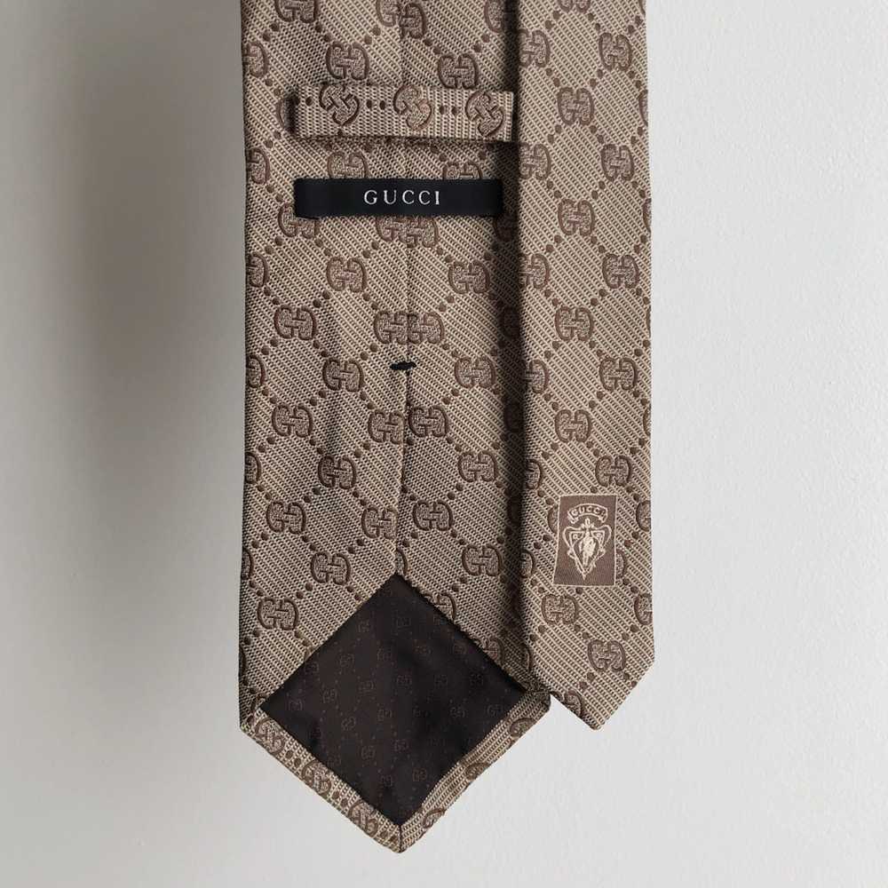 Gucci Gucci Monogram Tie - image 4