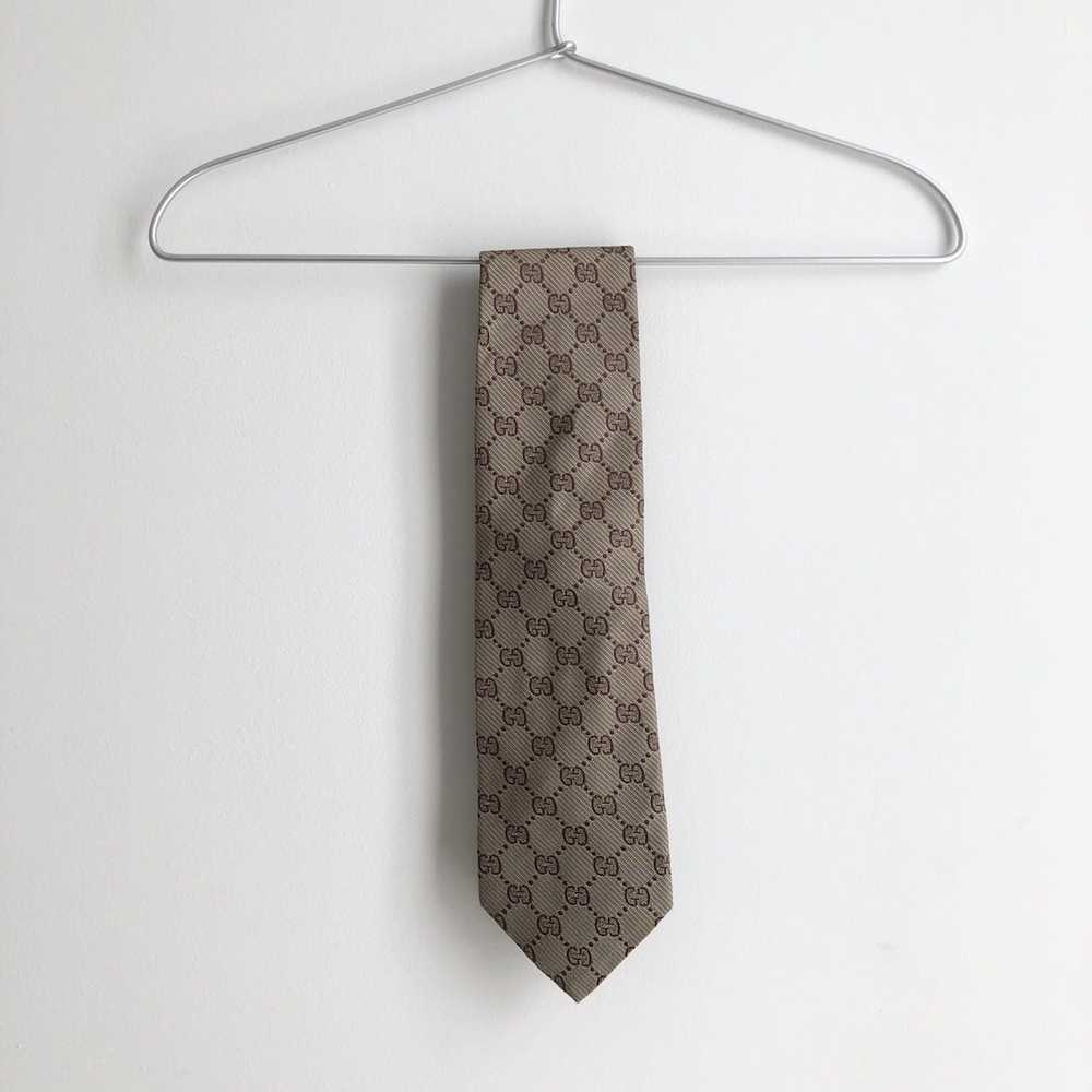 Gucci Gucci Monogram Tie - image 5