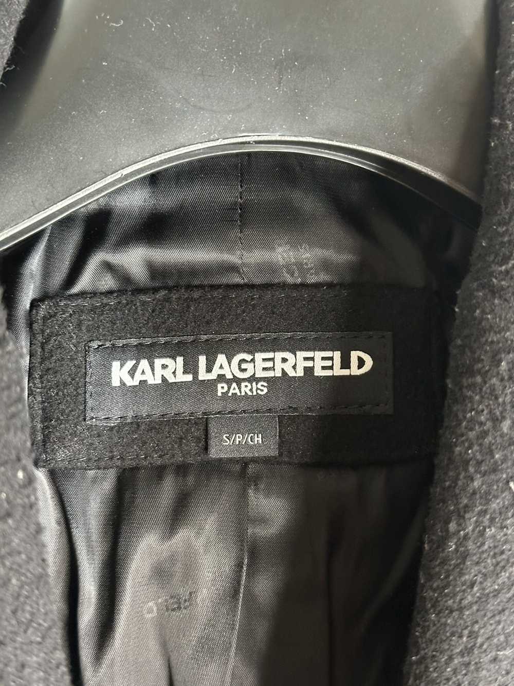 Karl Lagerfeld Karl Lagerfeld wool coat - image 4