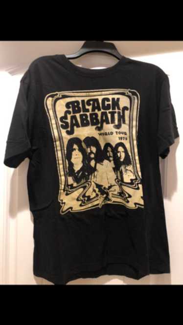 BLACK SABBATH Tシャツ Mサイズ Black Sabbath Shirt Men's M Bomber Pilot Music Tee Adult