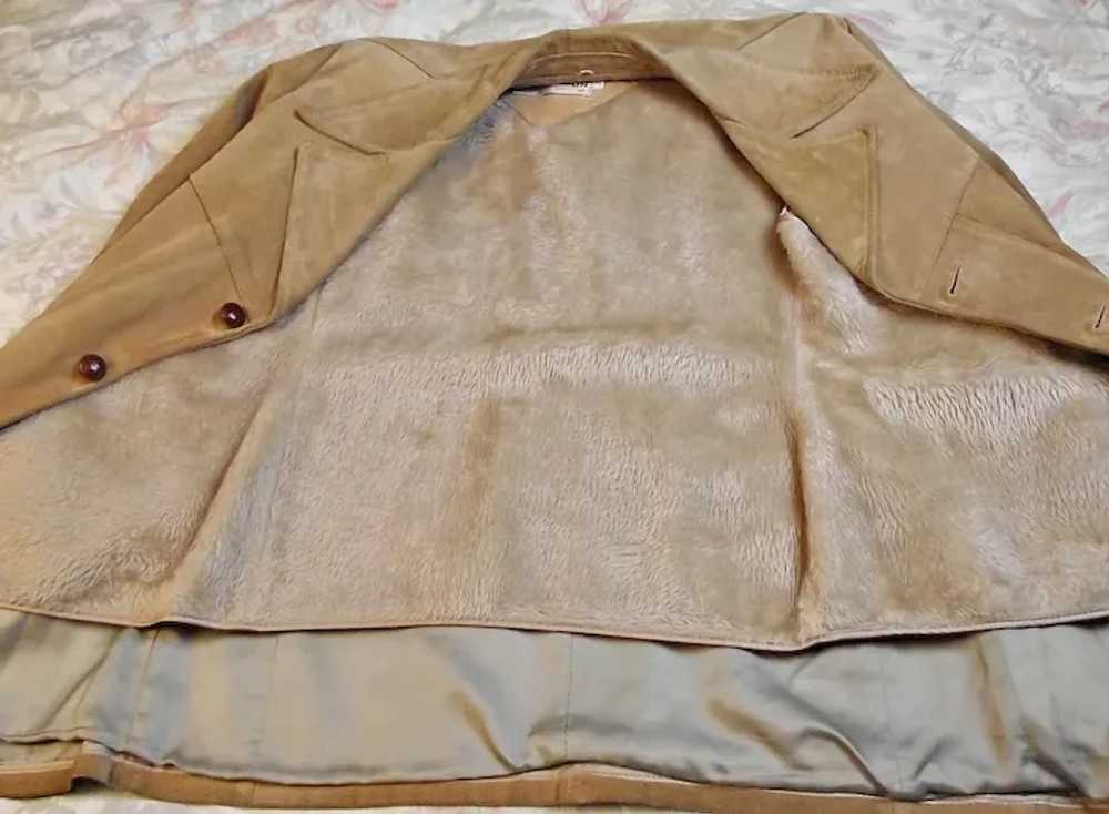 Vintage McGregor Mens Suede Leather Coat Removabl… - image 10