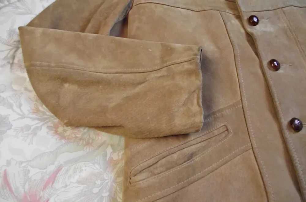Vintage McGregor Mens Suede Leather Coat Removabl… - image 5