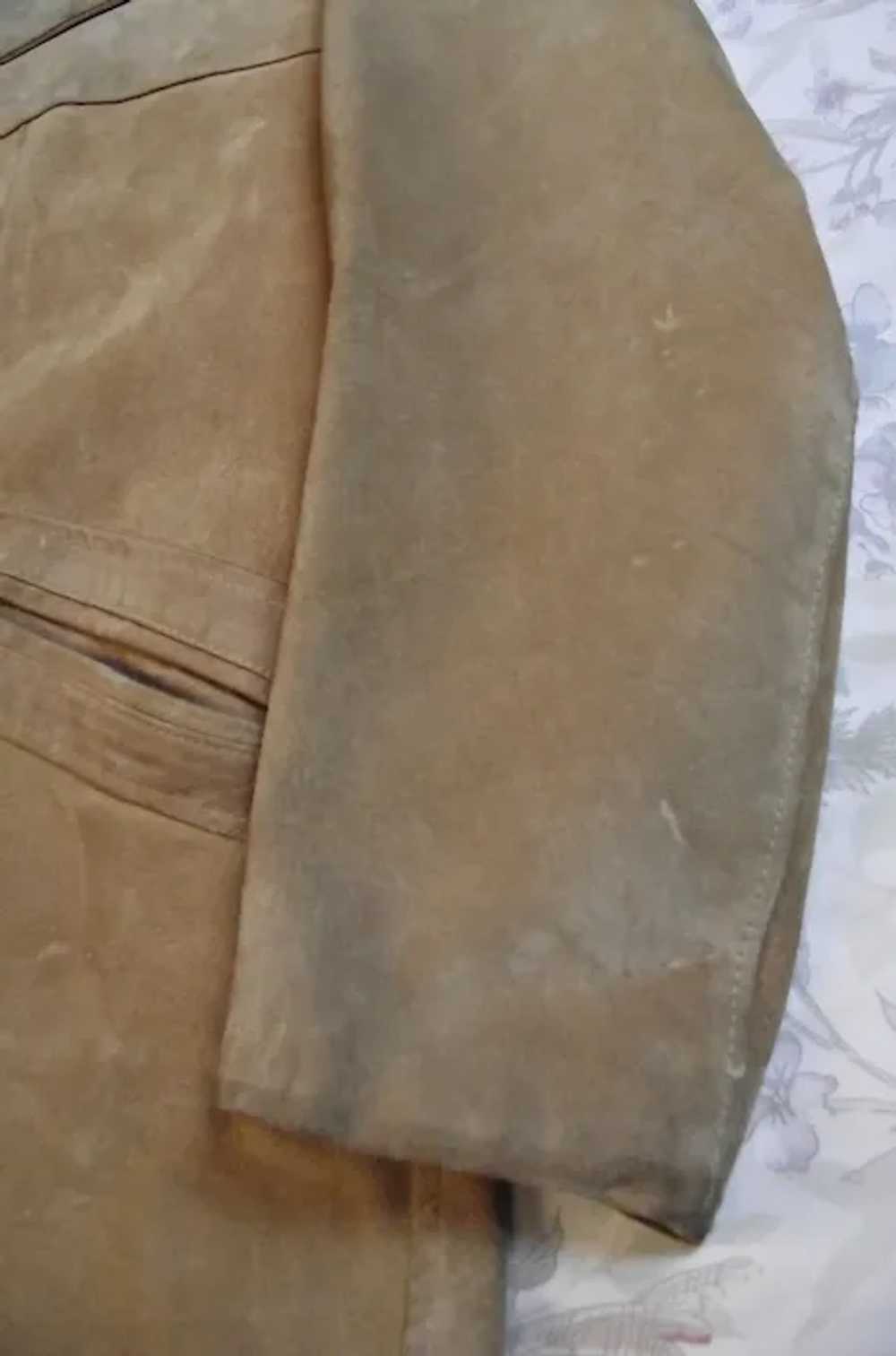 Vintage McGregor Mens Suede Leather Coat Removabl… - image 6