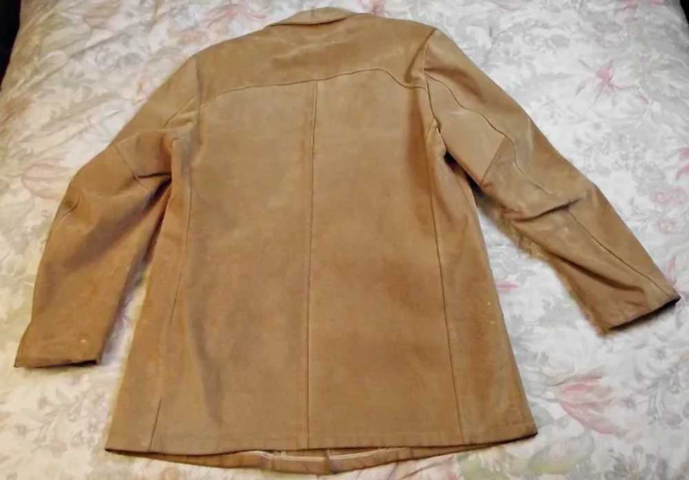 Vintage McGregor Mens Suede Leather Coat Removabl… - image 8