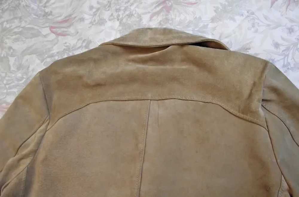 Vintage McGregor Mens Suede Leather Coat Removabl… - image 9