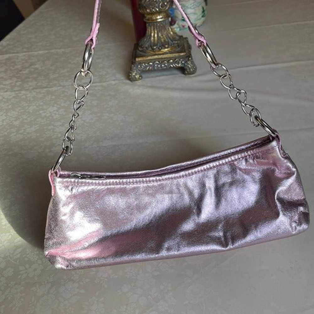 Pink Metallic Mussio DeGroot Mini Handbag - image 2