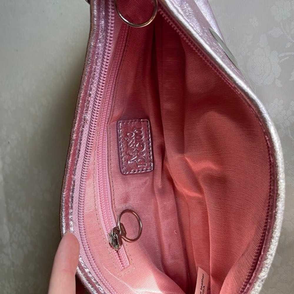 Pink Metallic Mussio DeGroot Mini Handbag - image 3