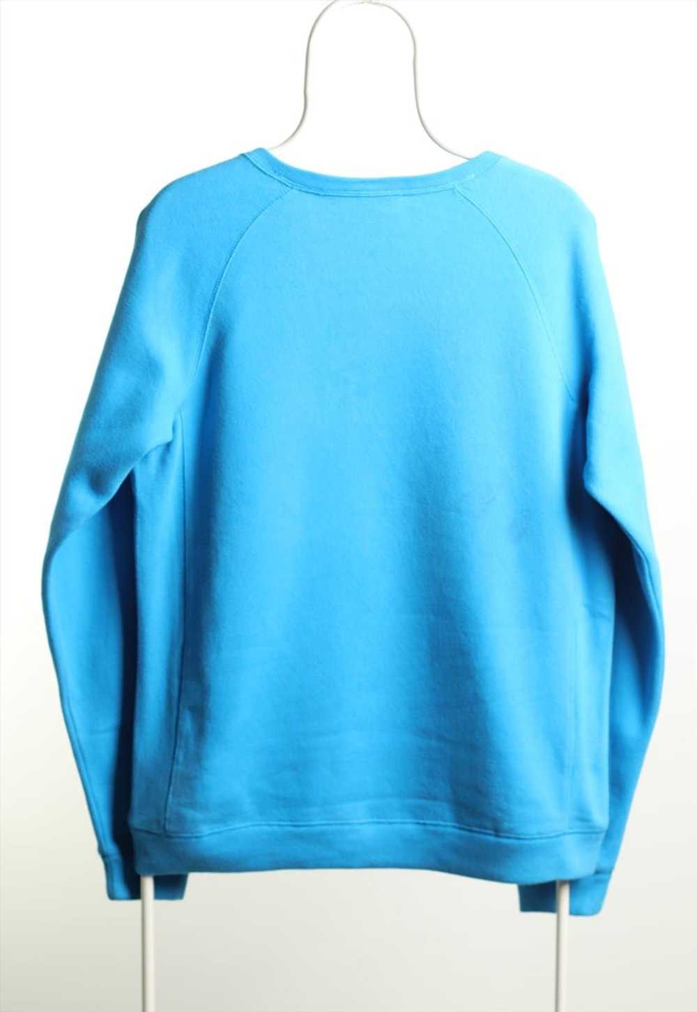 Vintage Izod V-neck Soft Sweatshirt Blue - image 2