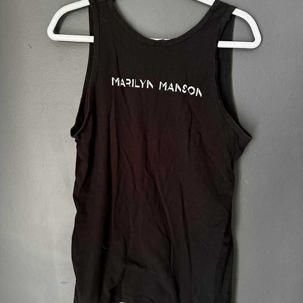Marilyn Manson Double Cross long sleeve shirt, Si… - image 2
