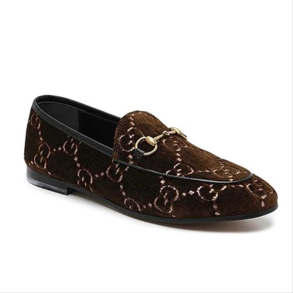 Gucci Jordaan leather flats - image 3