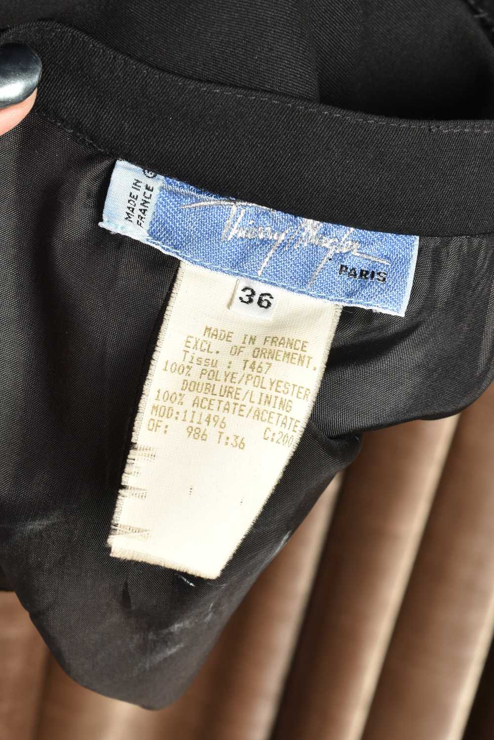 Thierry Mugler 80s Sculptural Skirt Suit - image 12