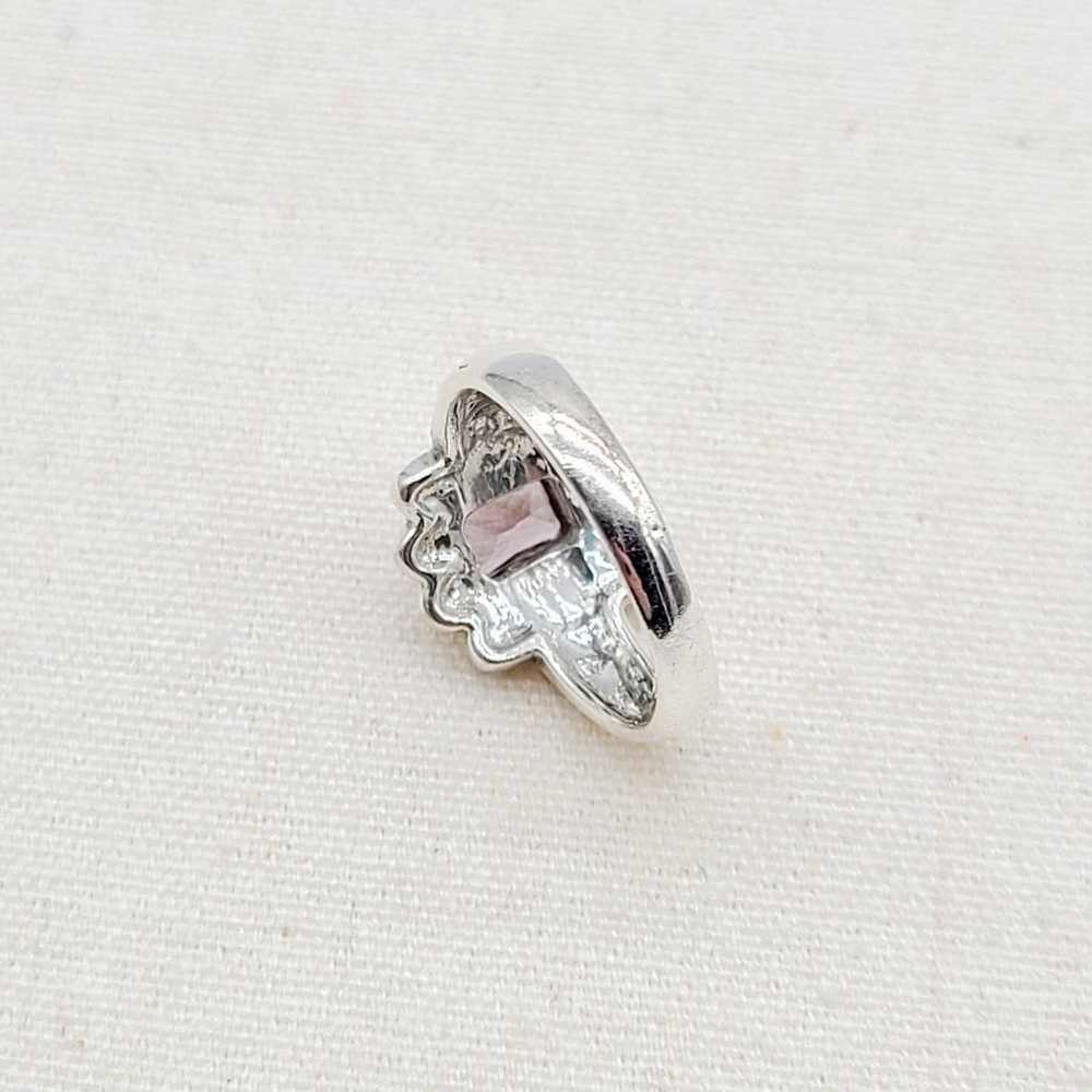 Estate Find Vintage Sterling Silver Radiant Cut P… - image 7